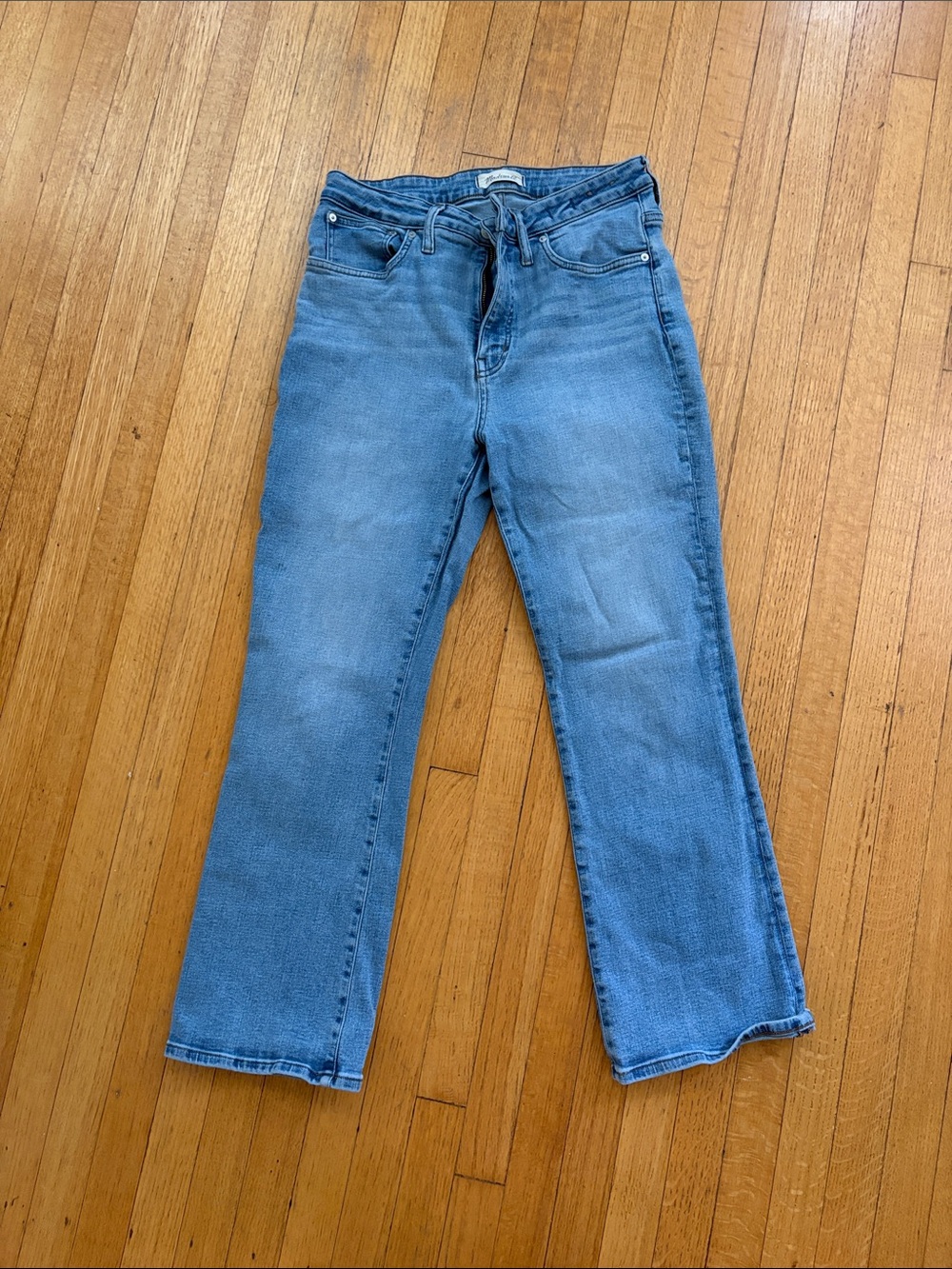 Madewell Mid Rise Kick Out Jeans